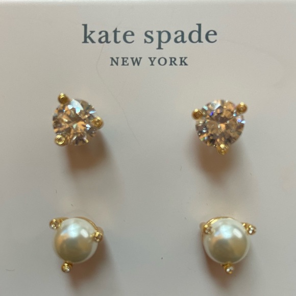 Kate Spade Stud Earring Set - Picture 3 of 3